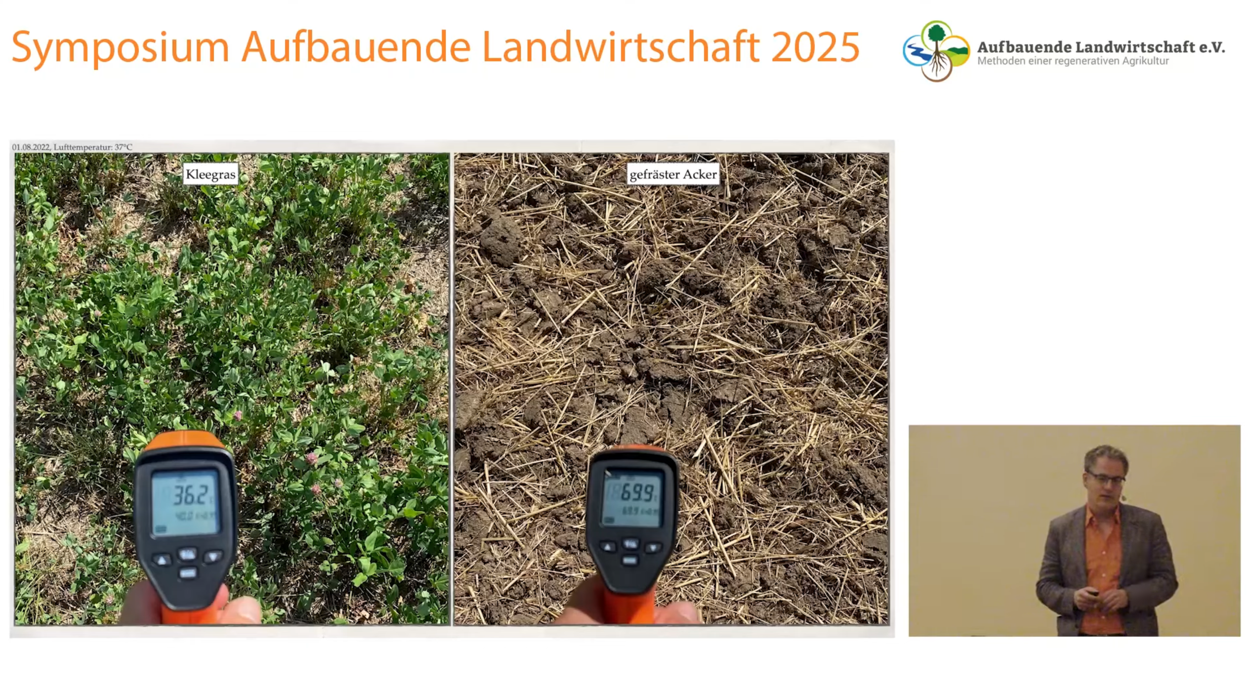 Stefan Schwarzer // Kein Wasser ohne Boden und Pflanzen. Warum wir Klimalandschaften brauchen // Symposium „Aufbauende Landwirtschaft“ 2025