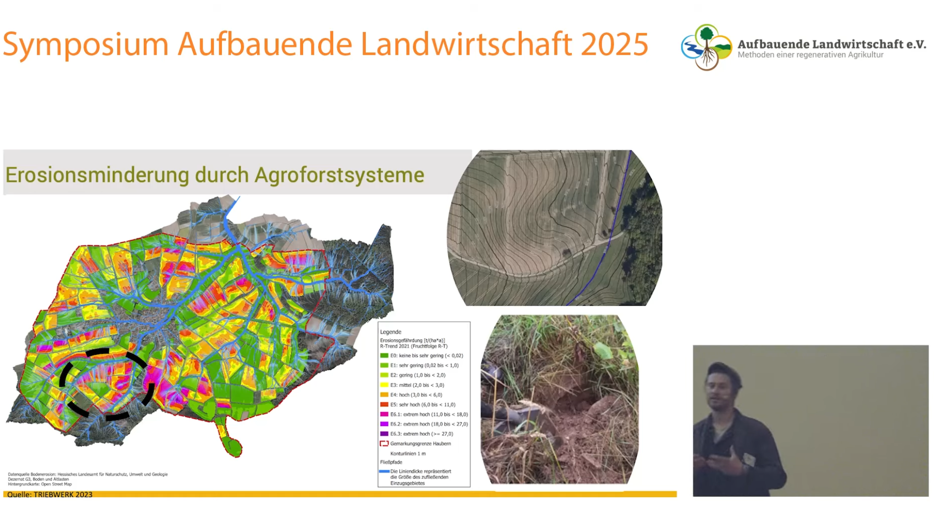 Max Fahrendorf // Wasser- und Stoffrückhalt durch Agroforstsysteme – ein Ansatz auf Landschaftsebene? // Symposium „Aufbauende Landwirtschaft“ 2025