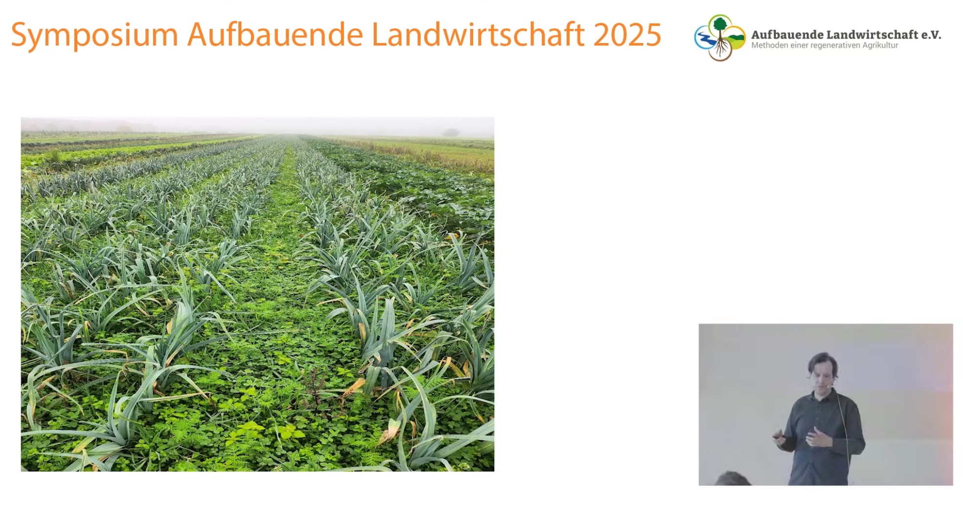 David Jacobsen // Regenerative Methoden im Gemüsebau // Symposium „Aufbauende Landwirtschaft“ 2025