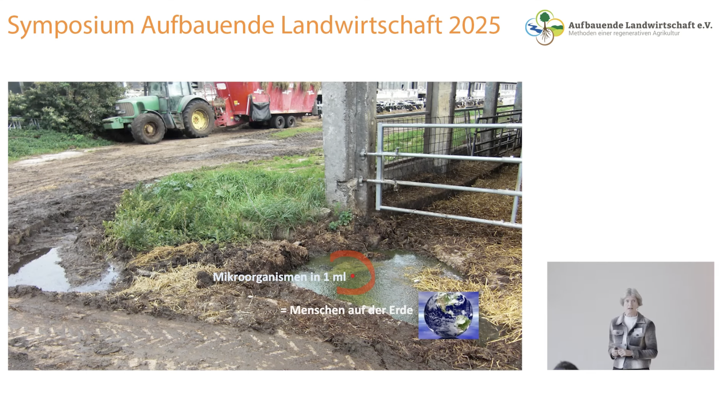 Birgit Schwagerick // System der Mikrobiome in der Landwirtschaft // Symposium „Aufbauende Landwirtschaft“ 2025