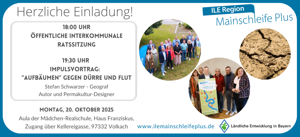 Vortrag „Aufbäumen gegen Dürre und Flut“, 20.10.2025 in Volkach